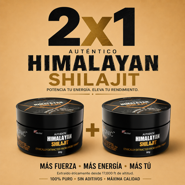SHILAJIT HIMALAYAN Natural ENERGIA SUPERIOR 2X1