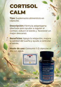 Cortisol Calm + 🎁 ¡Llévate GRATIS Melena de León! 2