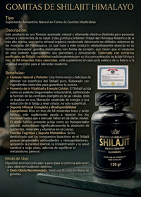 COMBO TURKESTERONE + GOMITAS DE SHILAJIT HIMALAYO - MAXIMA ENERGIA, FUERZA Y TESTOSTERONA 5