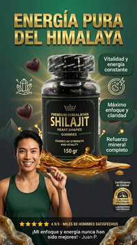 COMBO TURKESTERONE + GOMITAS DE SHILAJIT HIMALAYO - MAXIMA ENERGIA, FUERZA Y TESTOSTERONA 2